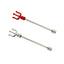 BRDT17 INDUSTRIAL BARBELL WITH TRIDENT DESIGN