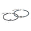 BSS617 STAINLESS STEEL HEMATITE BRACELET