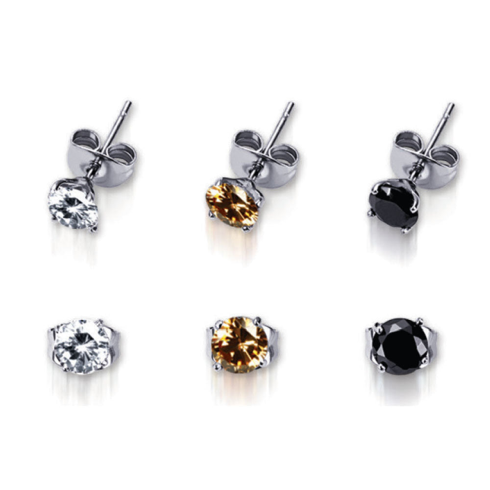 ESJ03 STAINLESS STEEL EAR STUD (price by per pair) AAB CO..