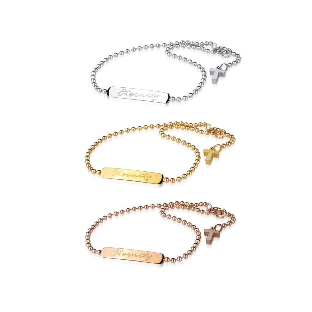 GBSS16 STAINLESS STEEL BRACELET Eternity