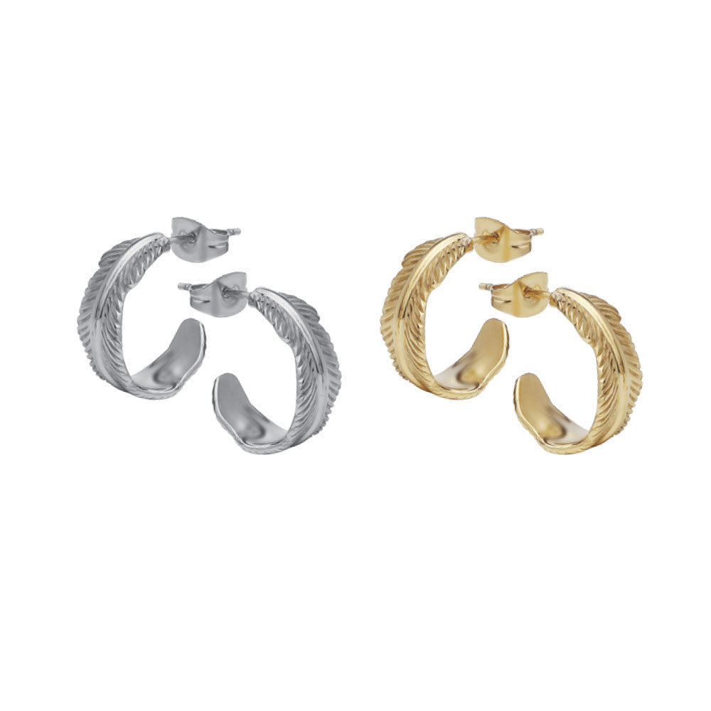 GESS133 STAINLESS STEEL EARRING