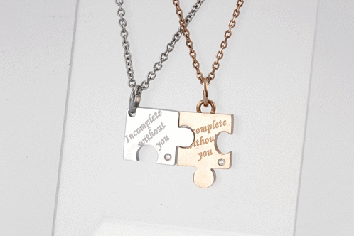 GPSD132 STAINLESS STEEL PENDANTIncomplete without you AAB CO..