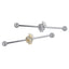 TRDT05 BARBELL WITH BATTERFLY DESIGN