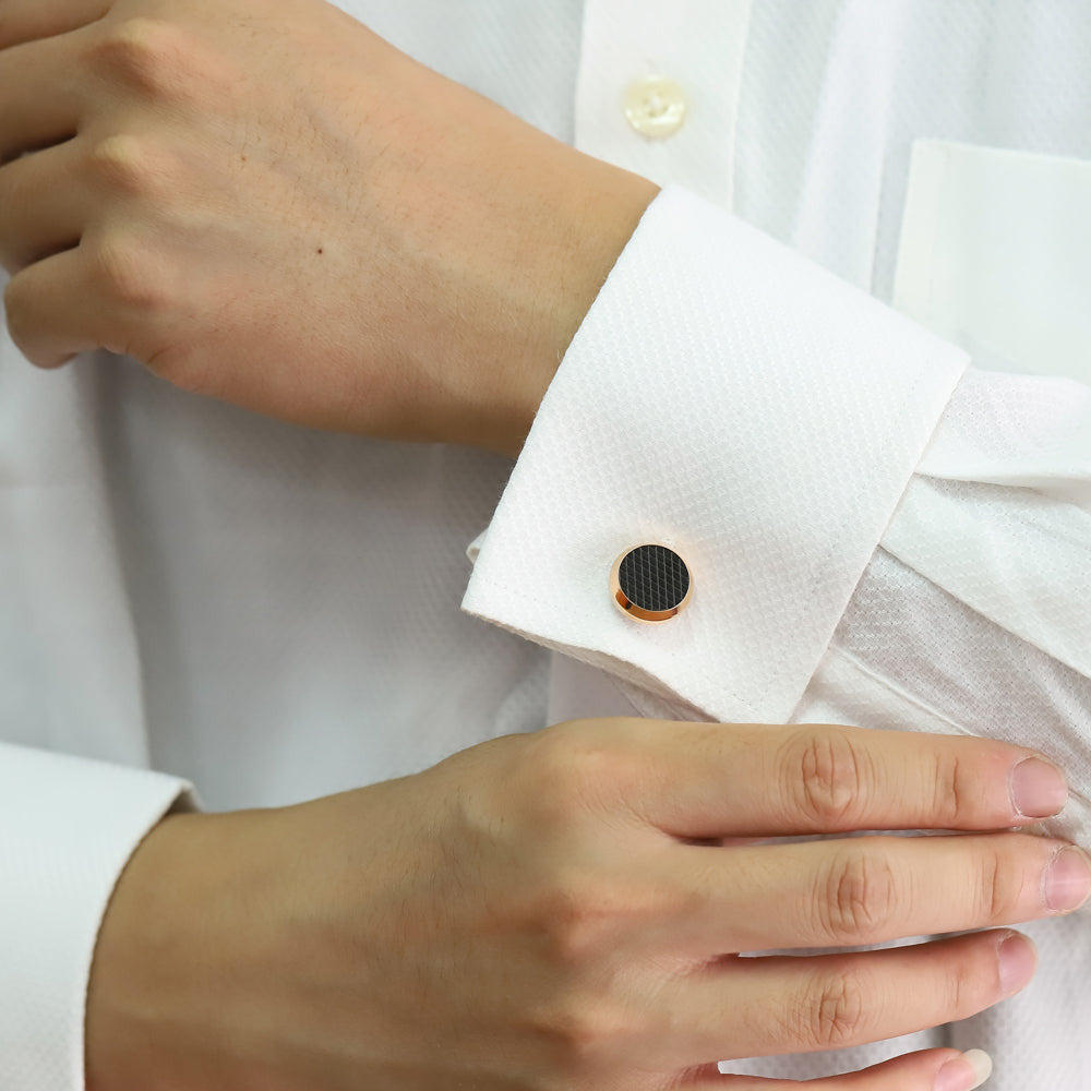 MACS115 STAINLESS STEEL CUFFLINK