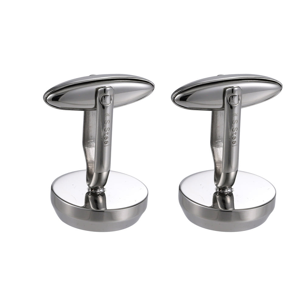 MACS115 STAINLESS STEEL CUFFLINK