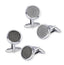 MACS130 STAINLESS STEEL CUFFLINK