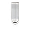MAMS03 STAINLESS STEEL MONEY CLIP CZ