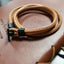 MBSS22 LEATHER BRACELET WITH STAINLESS STEEL CLOSURE AAB CO..