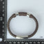MBSS24 LEATHER BRACELET WITH STAINLESS STEEL CLOSURE AAB CO..