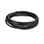 MBSS26 STAINLESS STEEL BRACELET WITH LEATHER AND ONYX