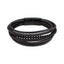 MBSS26 STAINLESS STEEL BRACELET WITH LEATHER AND ONYX
