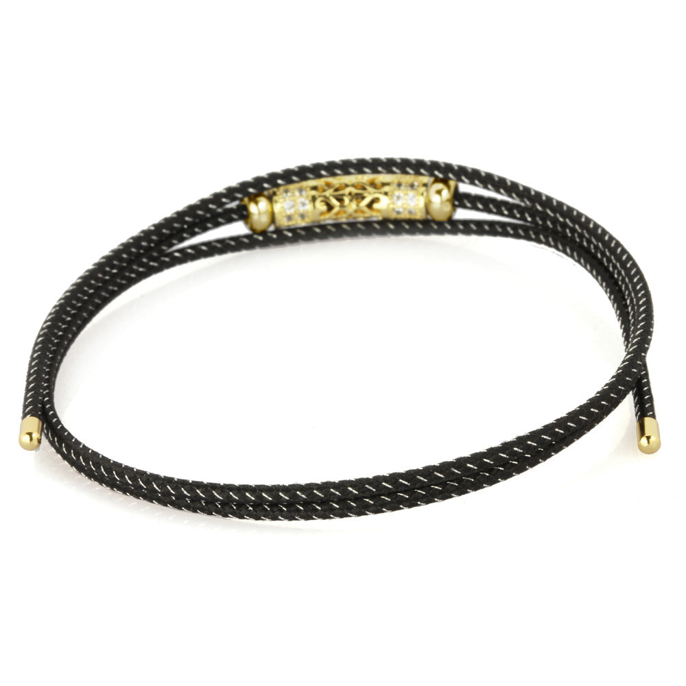 MBSS64 MAGNETIC BRACELET WITH BRASS BEAD AAB CO..