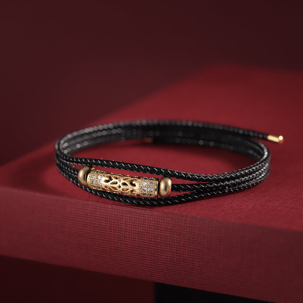 MBSS64 MAGNETIC BRACELET WITH BRASS BEAD AAB CO..