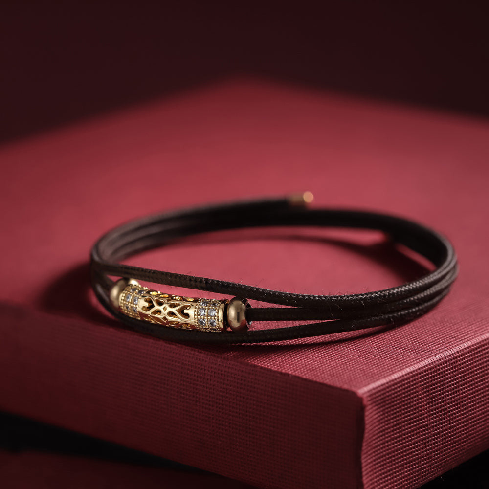 MBSS64 MAGNETIC BRACELET WITH BRASS BEAD AAB CO..