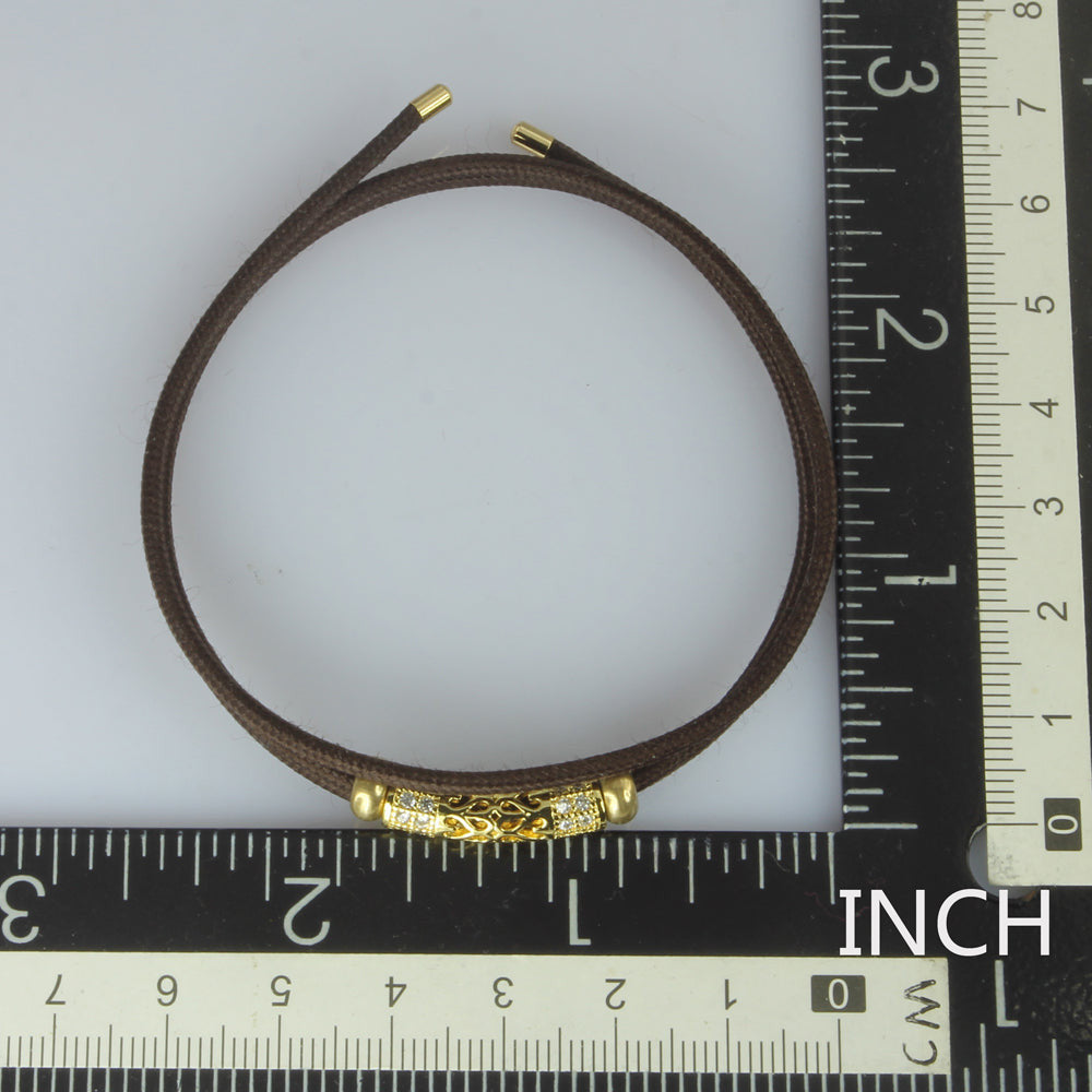 MBSS64 MAGNETIC BRACELET WITH BRASS BEAD AAB CO..