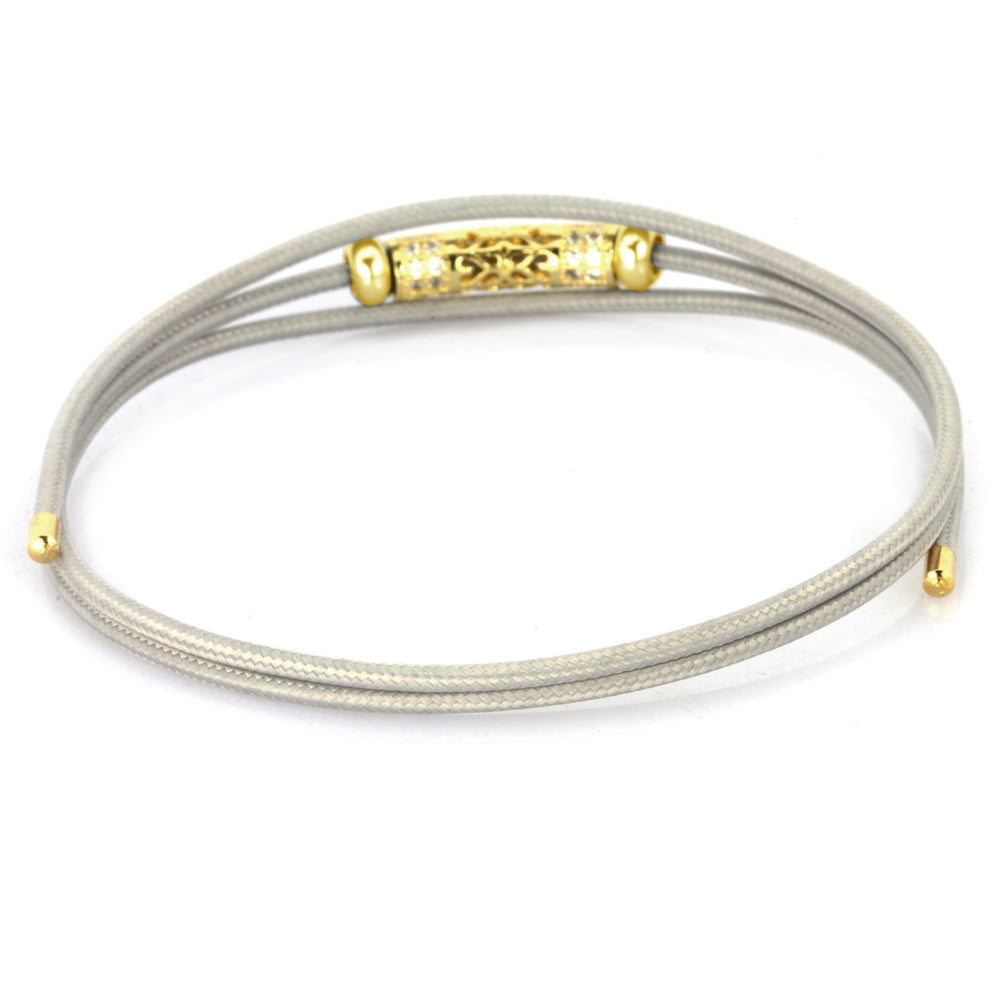 MBSS64 MAGNETIC BRACELET WITH BRASS BEAD AAB CO..
