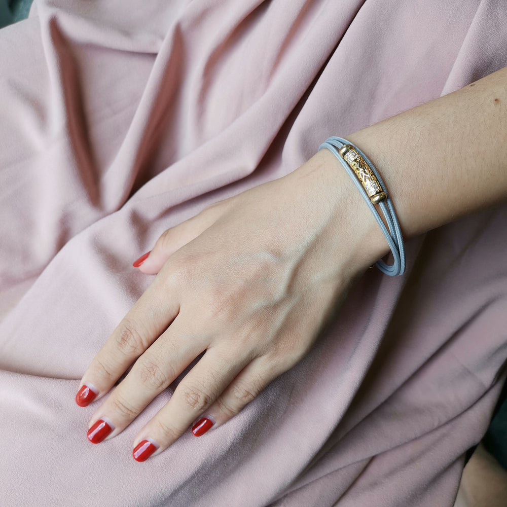 MBSS64 MAGNETIC BRACELET WITH BRASS BEAD AAB CO..