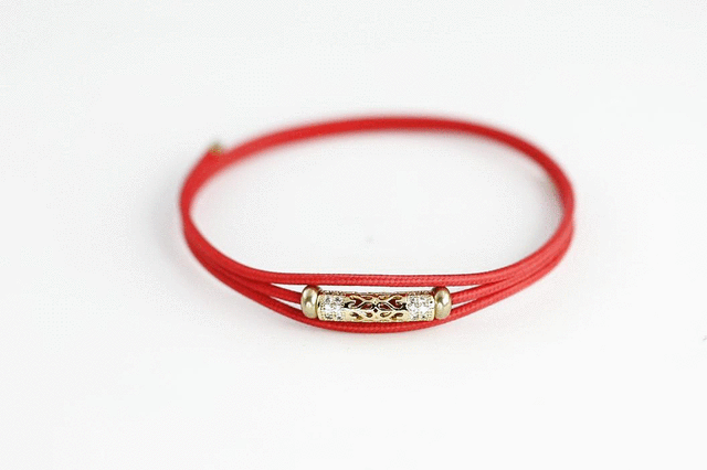 MBSS64 MAGNETIC BRACELET WITH BRASS BEAD AAB CO..