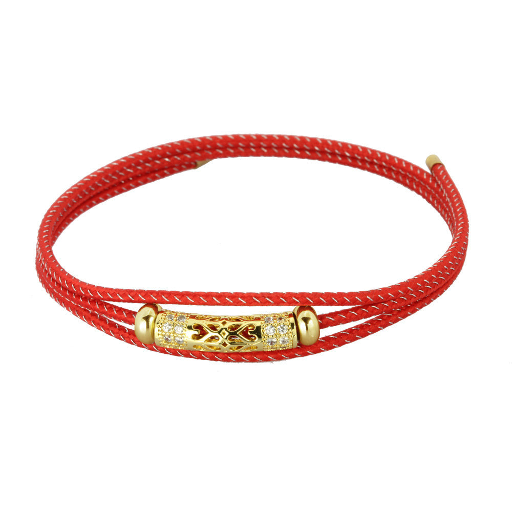 MBSS64 MAGNETIC BRACELET WITH BRASS BEAD AAB CO..