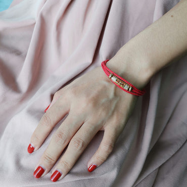 MBSS64 MAGNETIC BRACELET WITH BRASS BEAD AAB CO..