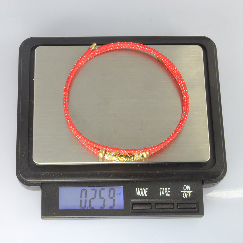 MBSS64 MAGNETIC BRACELET WITH BRASS BEAD AAB CO..