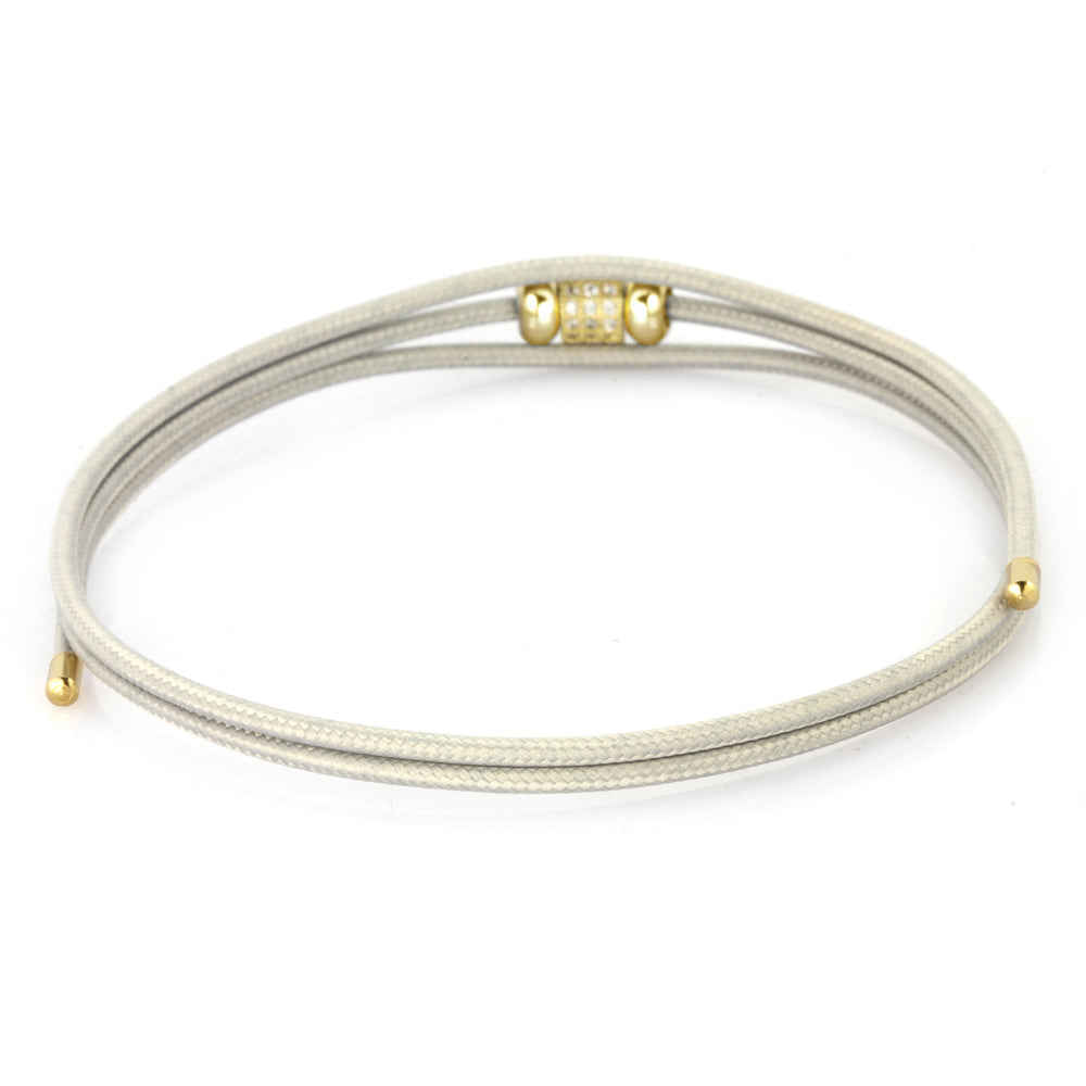 MBSS65 MAGNETIC BRACELET WITH BRASS BEAD AAB CO..