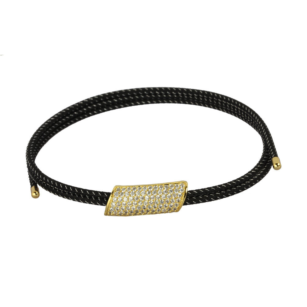 MBSS67 MAGNETIC BRACELET WITH BRASS BEAD AAB CO..