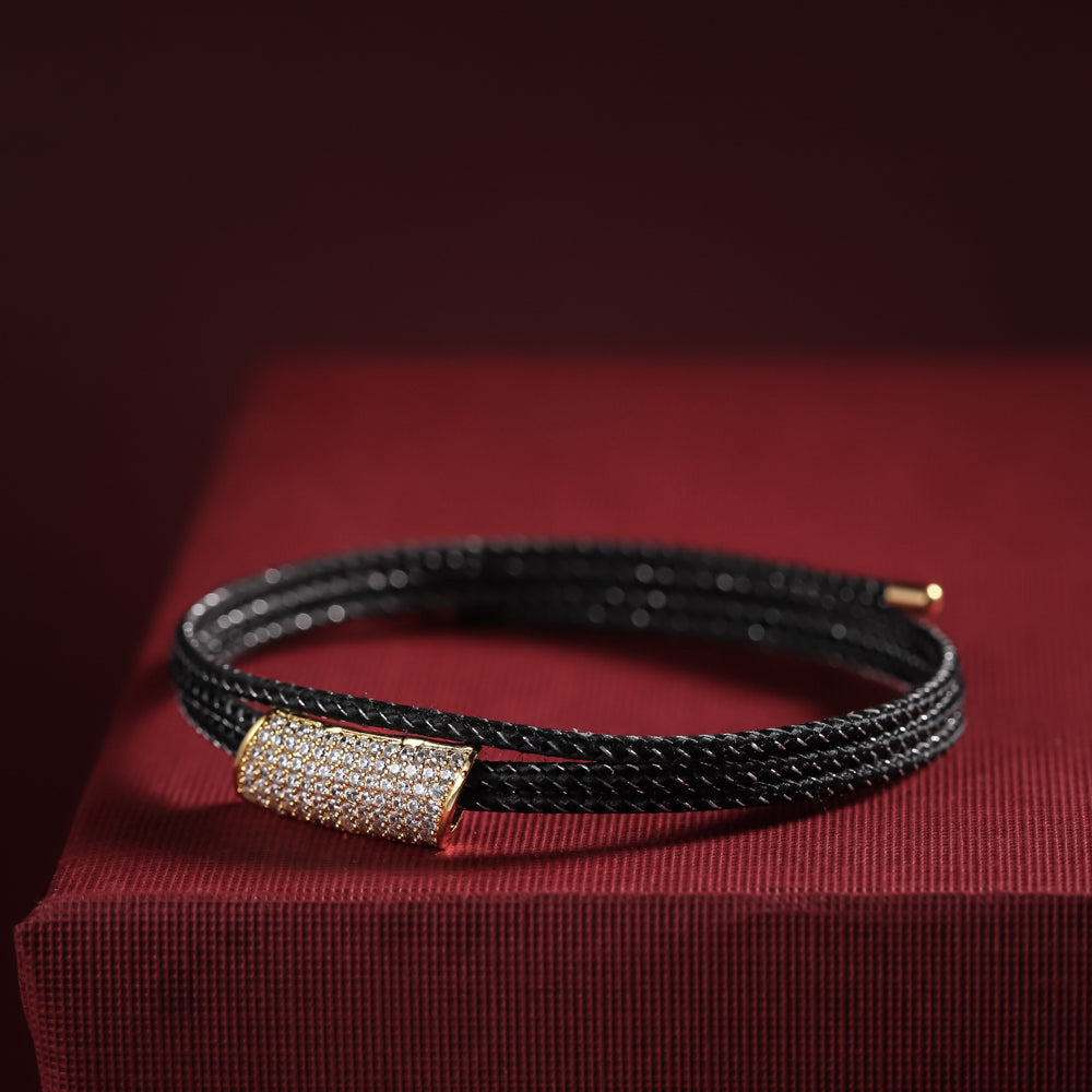 MBSS67 MAGNETIC BRACELET WITH BRASS BEAD AAB CO..