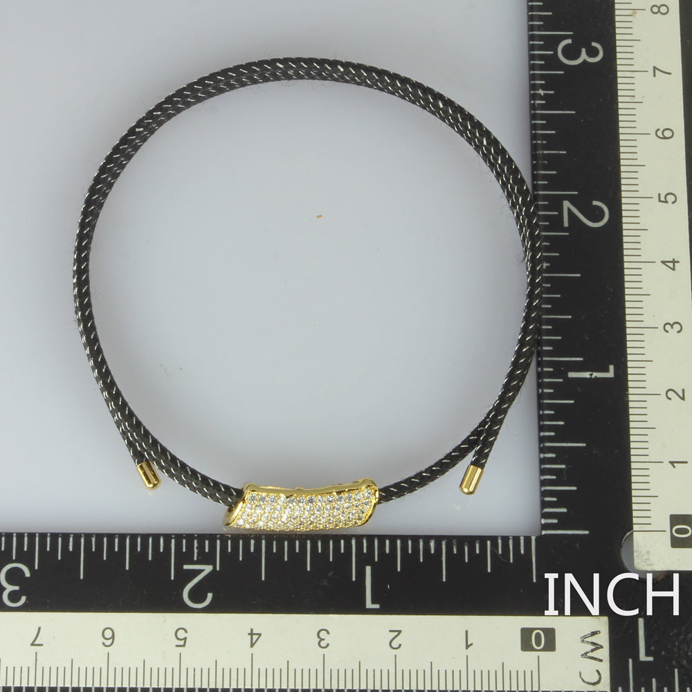 MBSS67 MAGNETIC BRACELET WITH BRASS BEAD AAB CO..