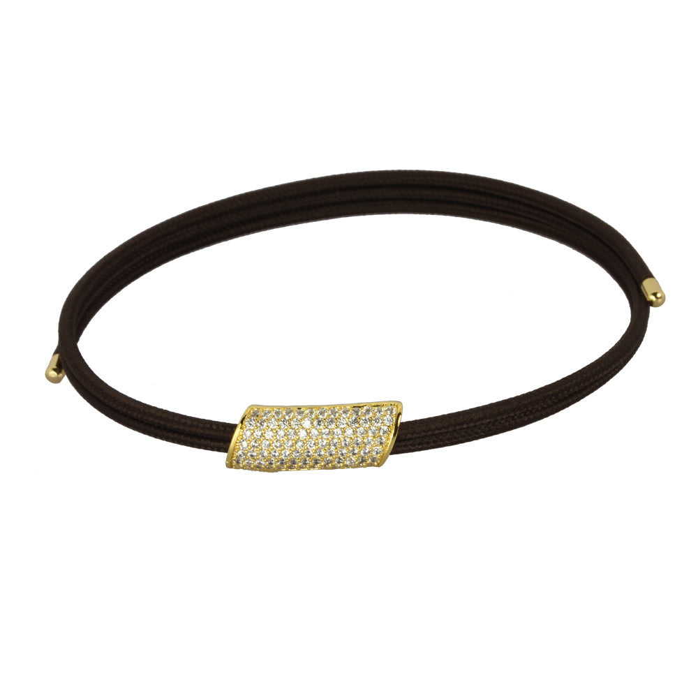 MBSS67 MAGNETIC BRACELET WITH BRASS BEAD AAB CO..