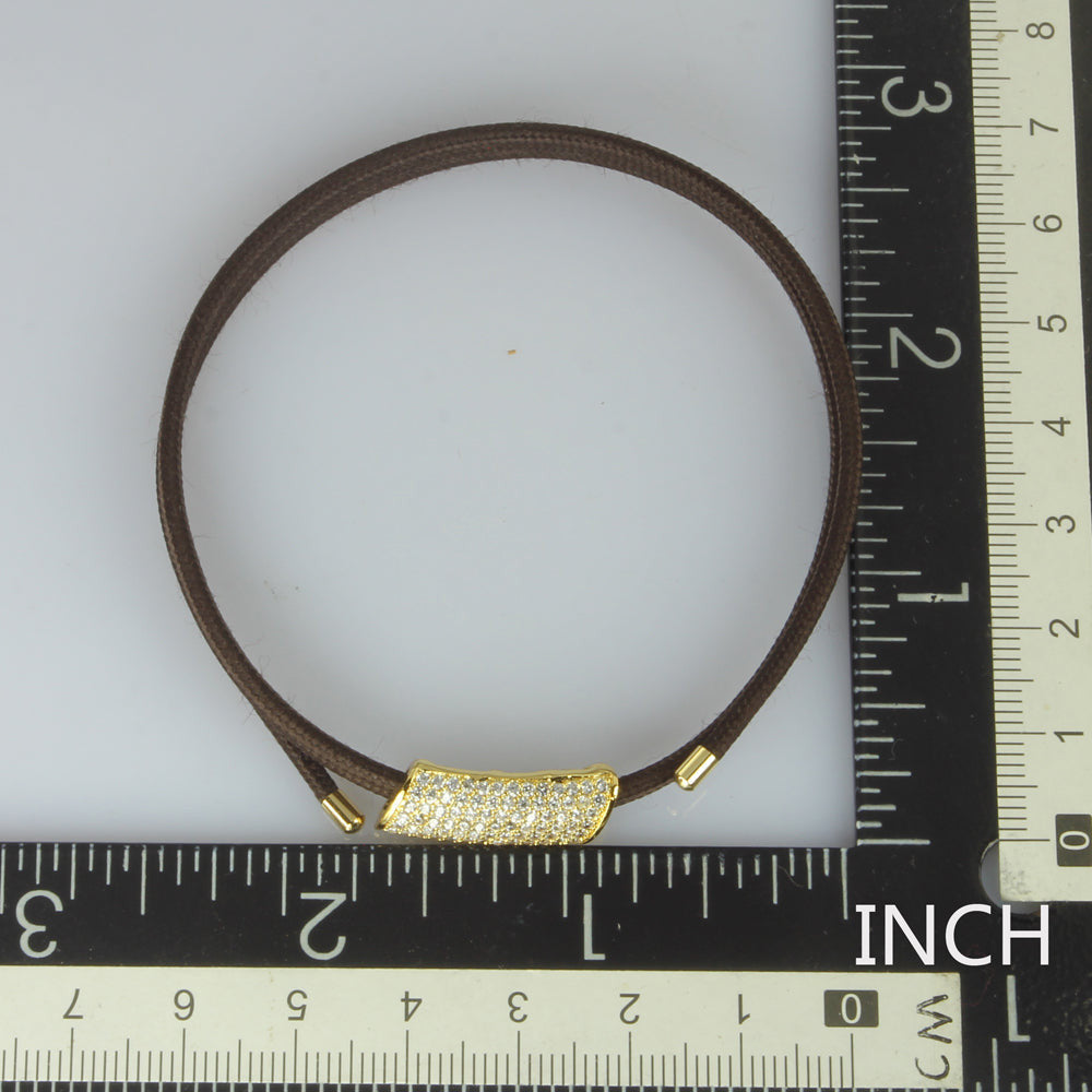 MBSS67 MAGNETIC BRACELET WITH BRASS BEAD AAB CO..