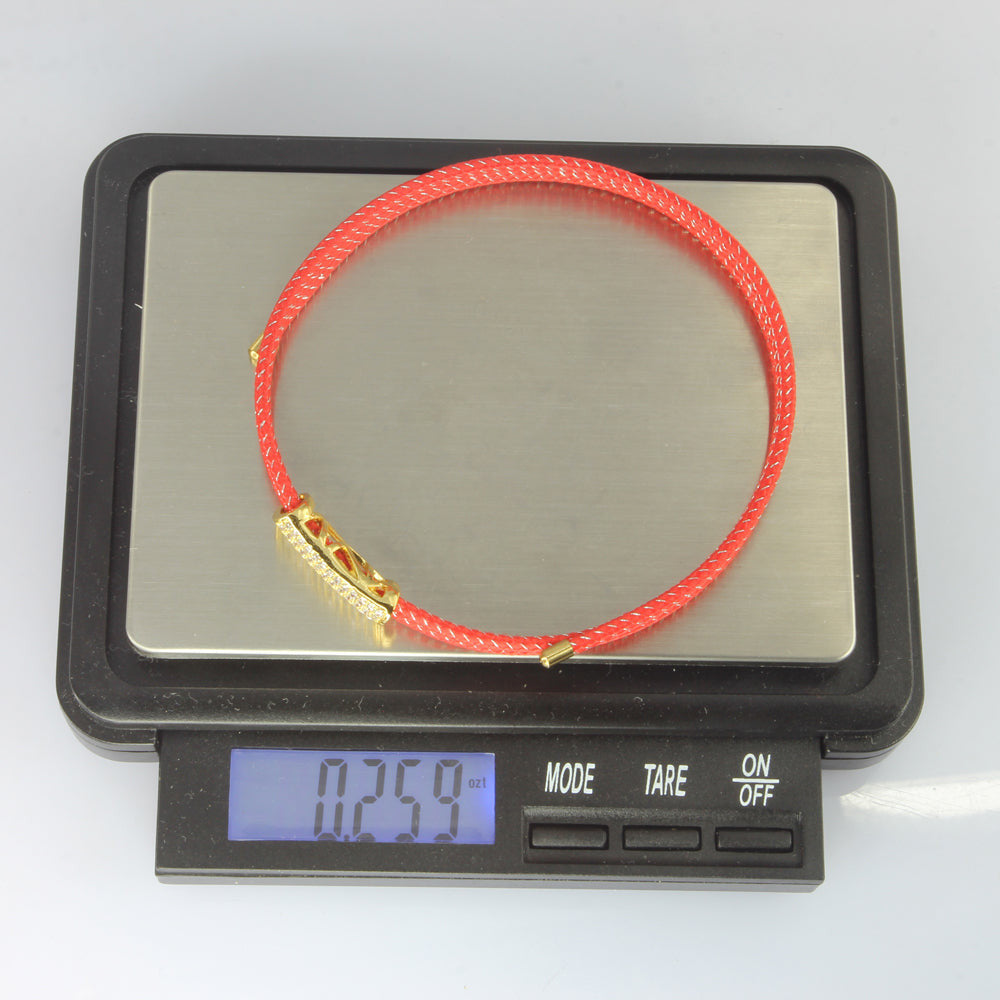 MBSS67 MAGNETIC BRACELET WITH BRASS BEAD AAB CO..