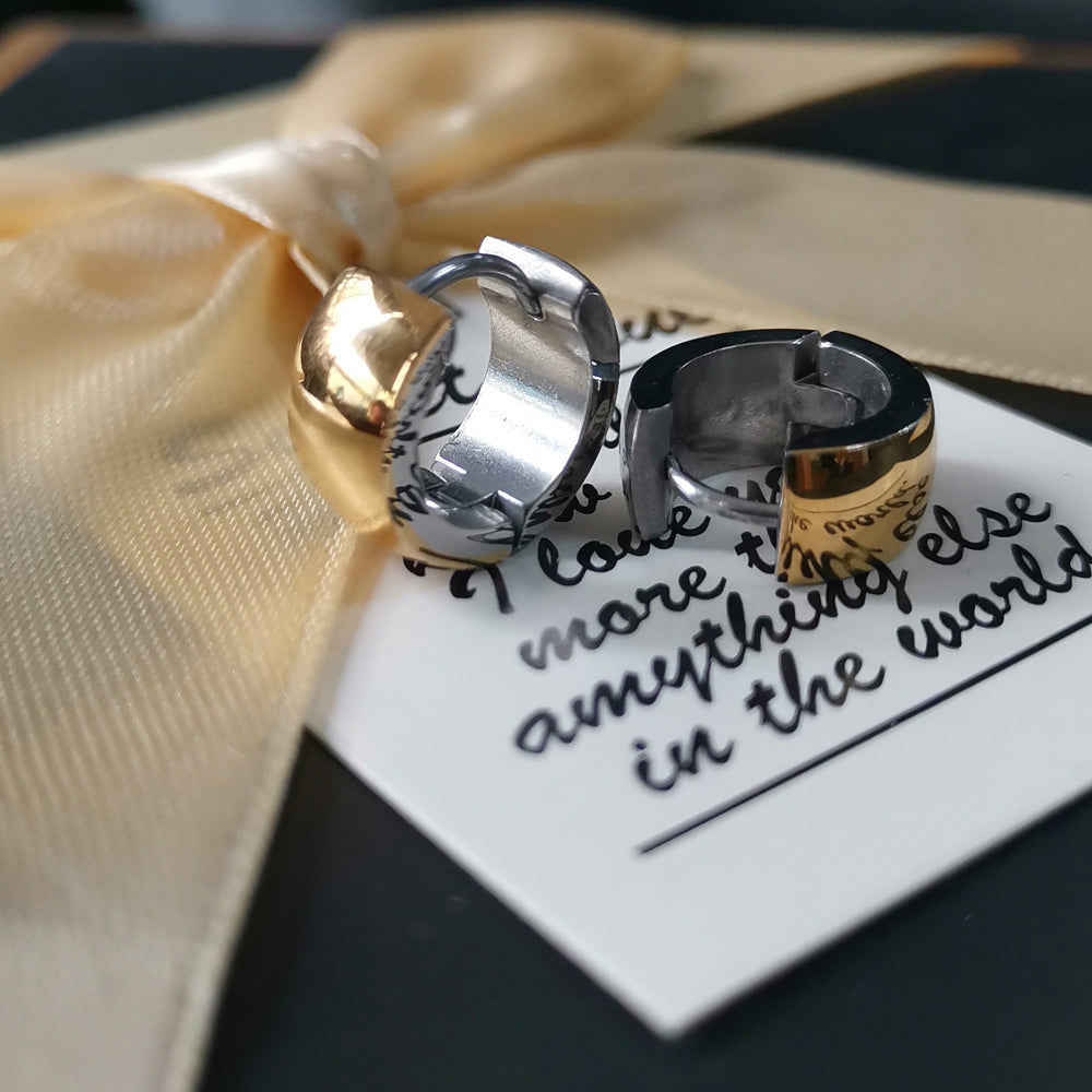 MESS09 STAINLESS STEEL EARRING AAB CO..