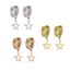 MESS24 STAINLESS STEEL EARRING WITH STAR