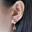 MESS24 STAINLESS STEEL EARRING WITH STAR AAB CO..