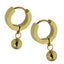 MESS25 STAINLESS STEEL EARRING WITH BALL AAB CO..