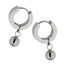 MESS25 STAINLESS STEEL EARRING WITH BALL AAB CO..