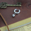 MESS25 STAINLESS STEEL EARRING WITH BALL AAB CO..
