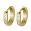 MESS27 STAINLESS STEEL EARRING WITH CZ