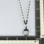 MNSS14 BEAD NECKLACE WITH STAINLESS STEEL RING AAB CO..