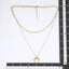 MNSS25 STAINLESS STEEL MULTI CHAIN NECKLACE AAB CO..