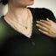 MNSS26 STAINLESS STEEL MULTI CHAIN NECKLACE WITH HEART AAB CO..