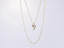 MNSS26 STAINLESS STEEL MULTI CHAIN NECKLACE WITH HEART AAB CO..