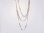 MNSS28 STAINLESS STEEL MULTI CHAIN NECKLACE AAB CO..
