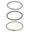 NSS361 STAINLESS STEEL LEATHER NECKLACE