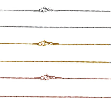 NSSC124 STAINLESS STEEL NECKLACE AAB CO..