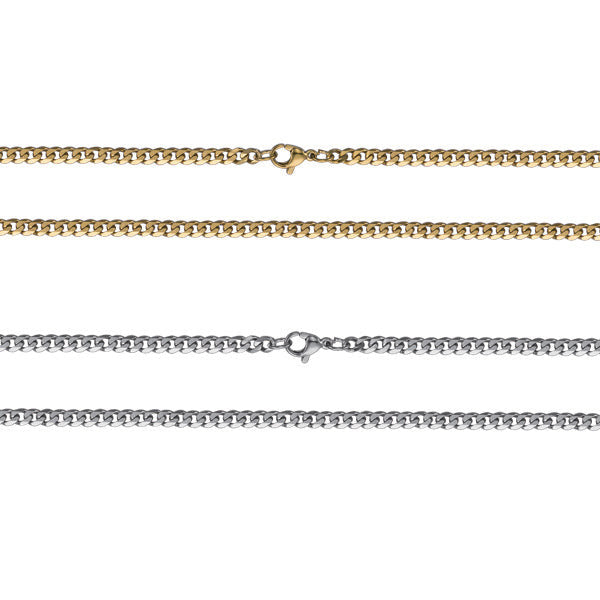 NSSC126 STAINLESS STEEL NECKLACE AAB CO..