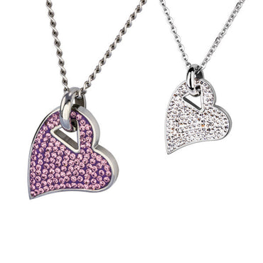 PSS351 STAINLESS STEEL PENDANT WITH STONES AAB CO..