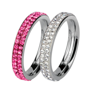 RSS454W/OEPOXY STAINLESS STEEL RING FOIL STONE AAB CO..