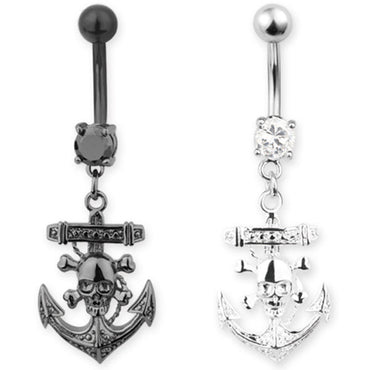 TBPN145 BANANA WITH ANCHOR &SKULL AAB CO..